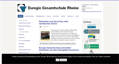 Desktop Screenshot of euregio-gesamtschule-rheine.de